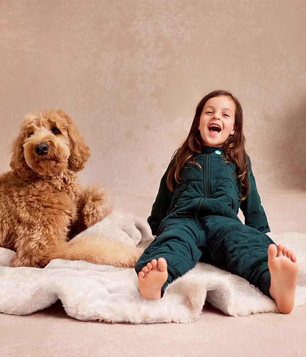 Sleep Suit Long Sleeve 3.5 TOG Cotton Forest Star Quilting - Image 5